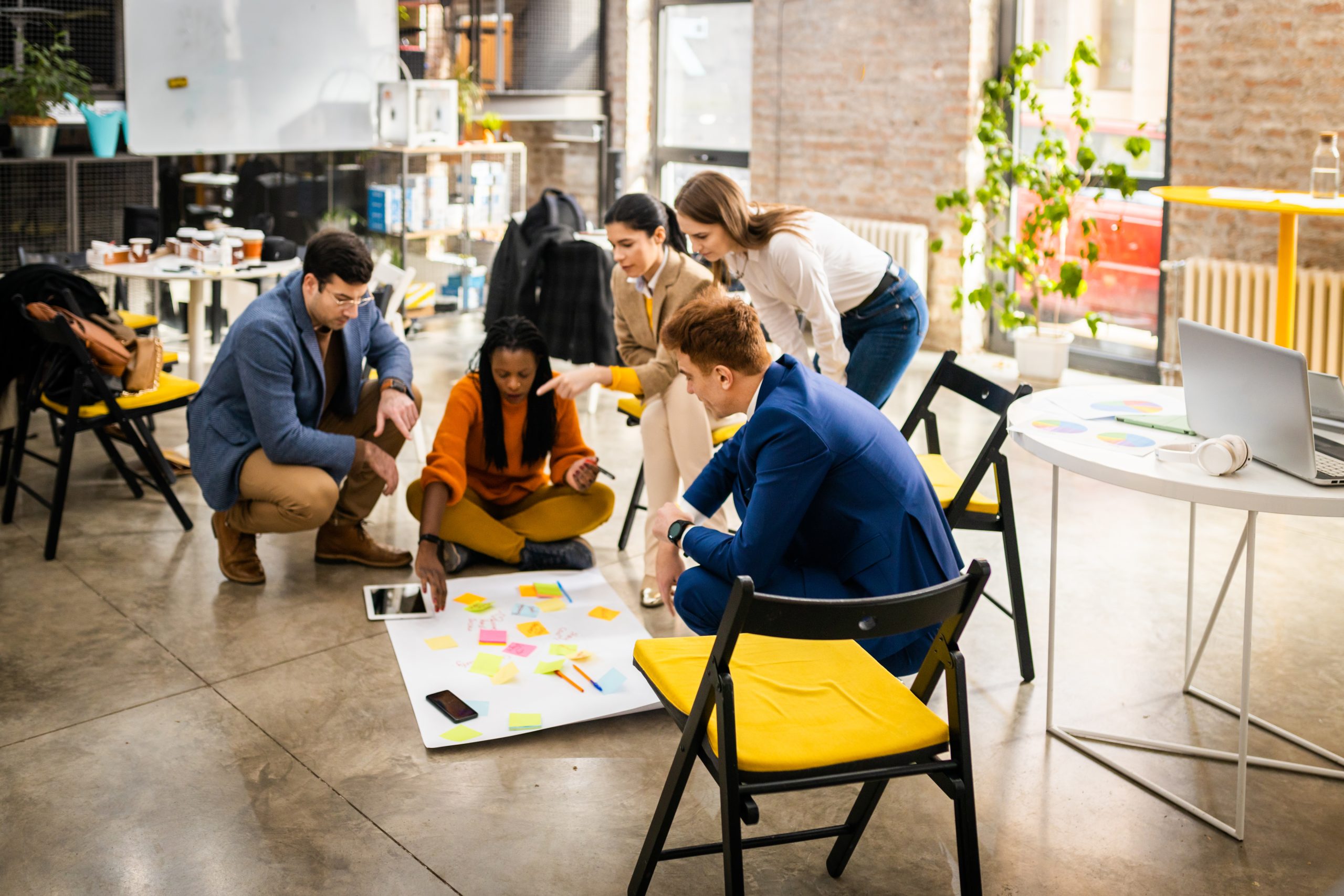 business team working in a start up office 2025 03 15 01 29 38 utc scaled