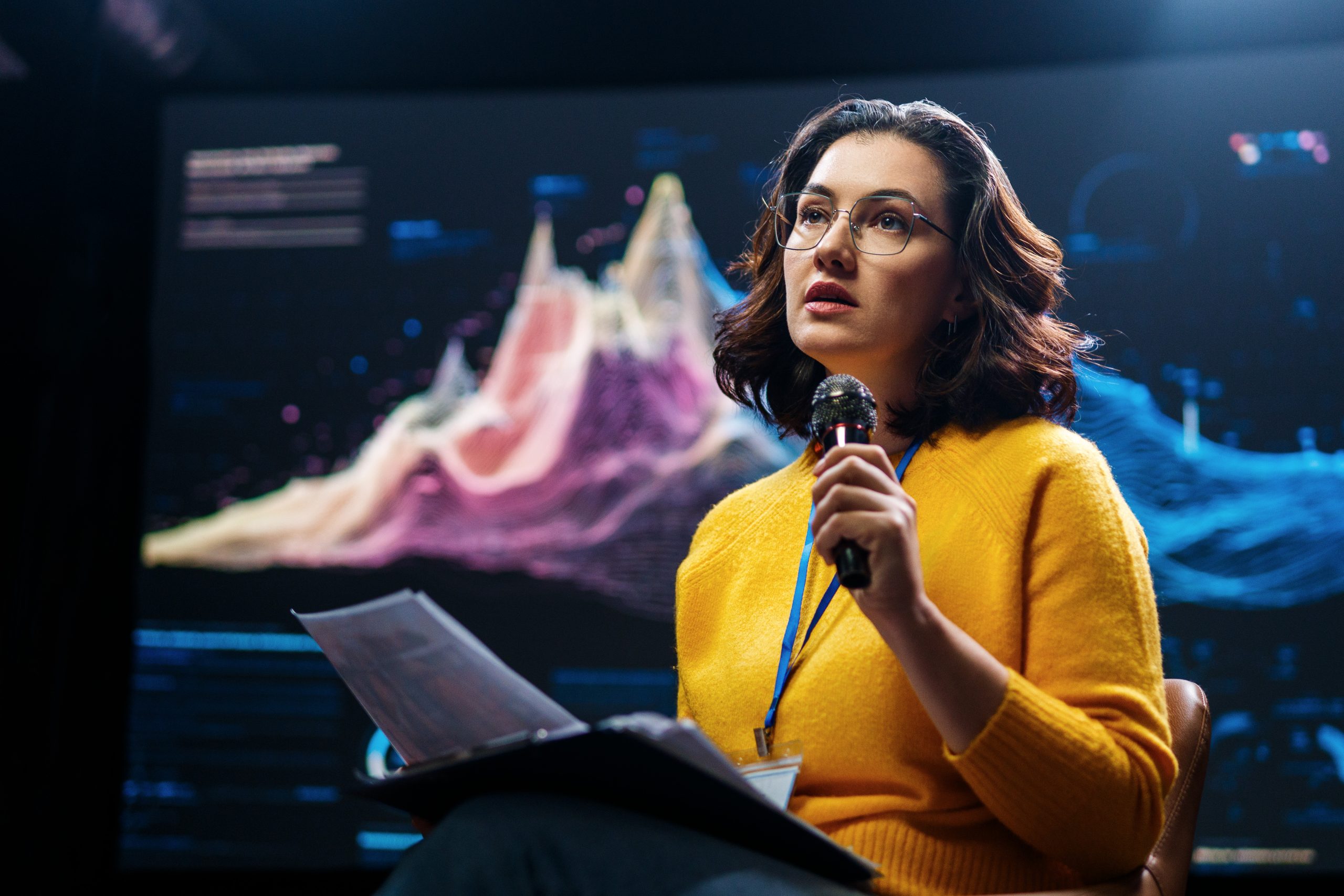 woman is giving a presentation at conference 2025 10 01 21 58 04 utc scaled